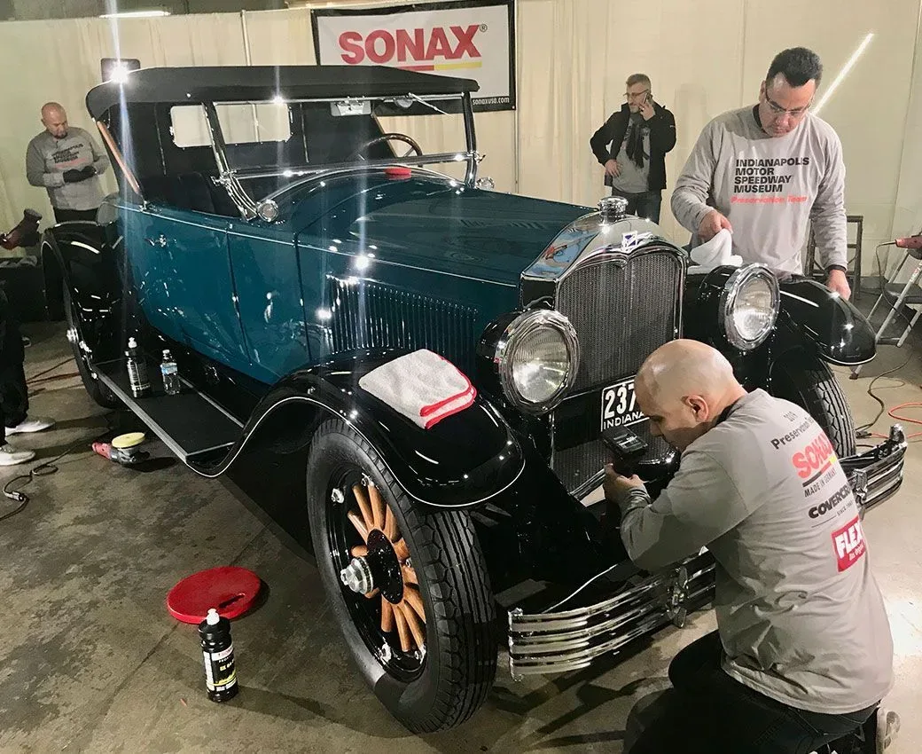 Classic car detailed by OBSIDIAN