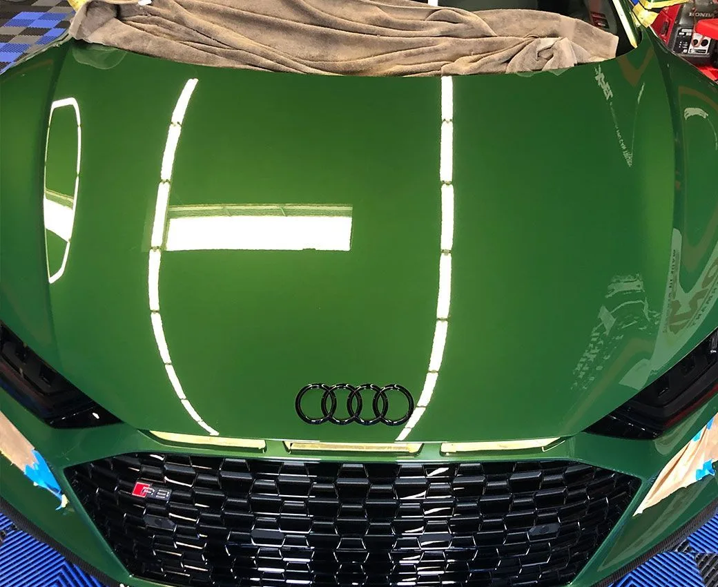 Vehicle with a deep gloss finish at the OBSIDIAN studio