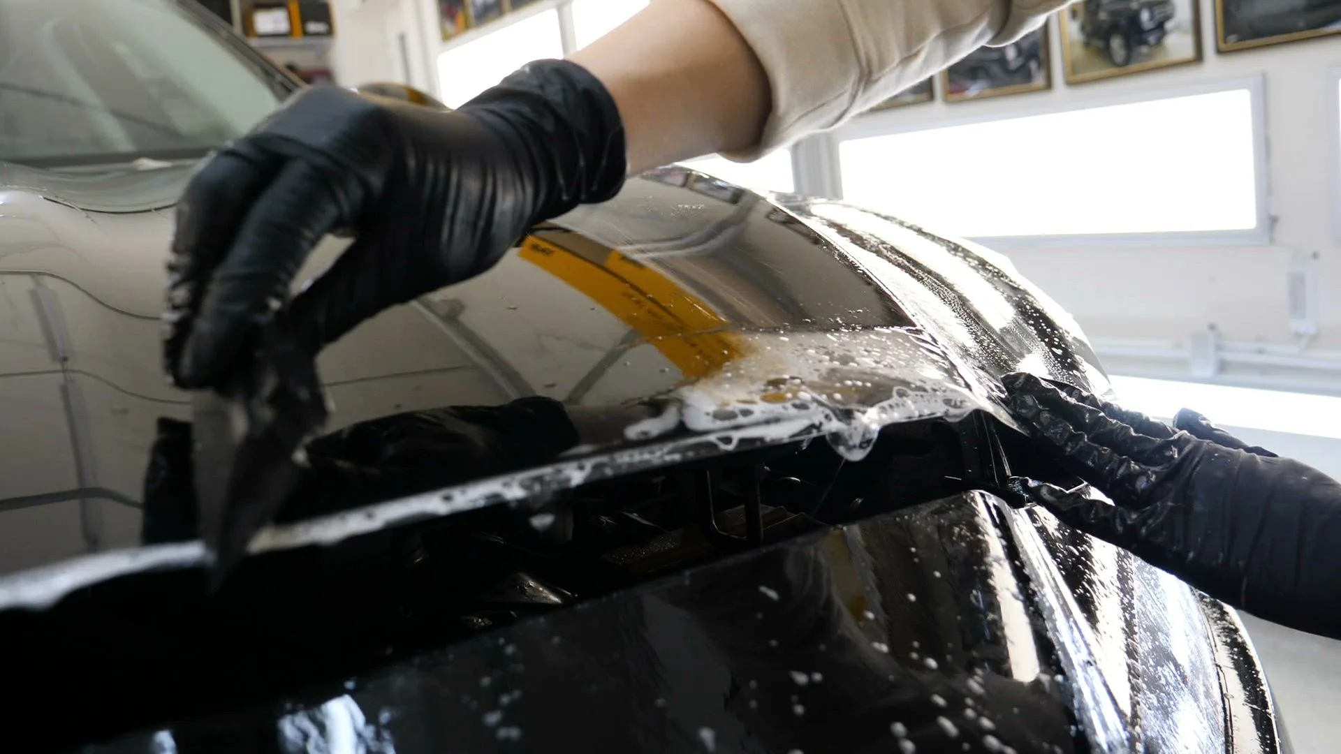 Paint protection film installation